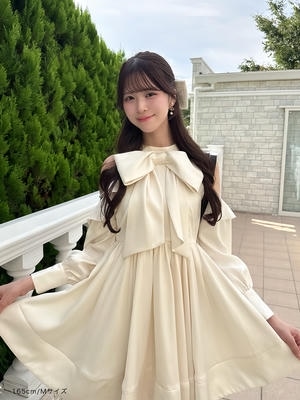 ビックリボンミニワンピース