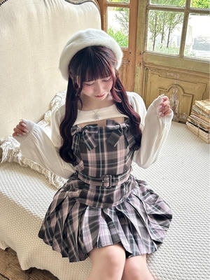 ダブルリボンボレロワンピース