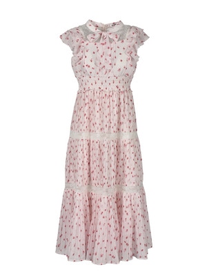 Original Flower Lace Accent Ribbon Onepiece