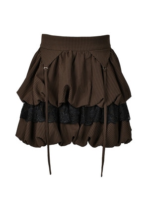 Double Balloon mini Skirt