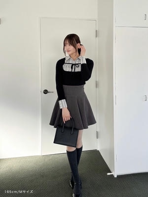 コルセットフレアスカート