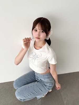 ビジューミニTシャツ