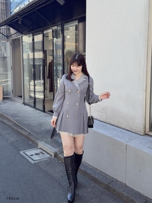 レイヤードレースレディワンピース