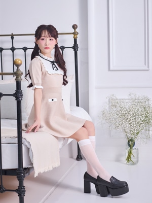 オリジナル厚底ローファー