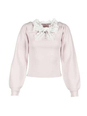  Lace Ribbon Knit
